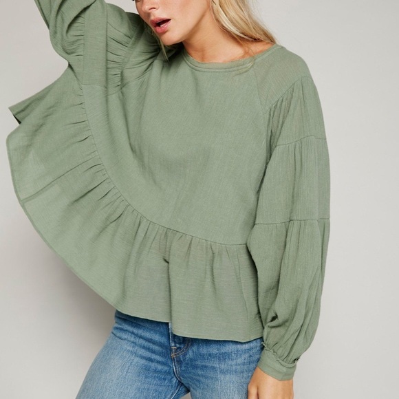 COPY - Free People Wildcat Top in Tortoise - Picture 2 of 3